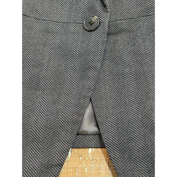 WORTHINGTON Women's Blazer Jacket Shoulder Pads No Pockets Button Size 16 - Picture 5 of 8